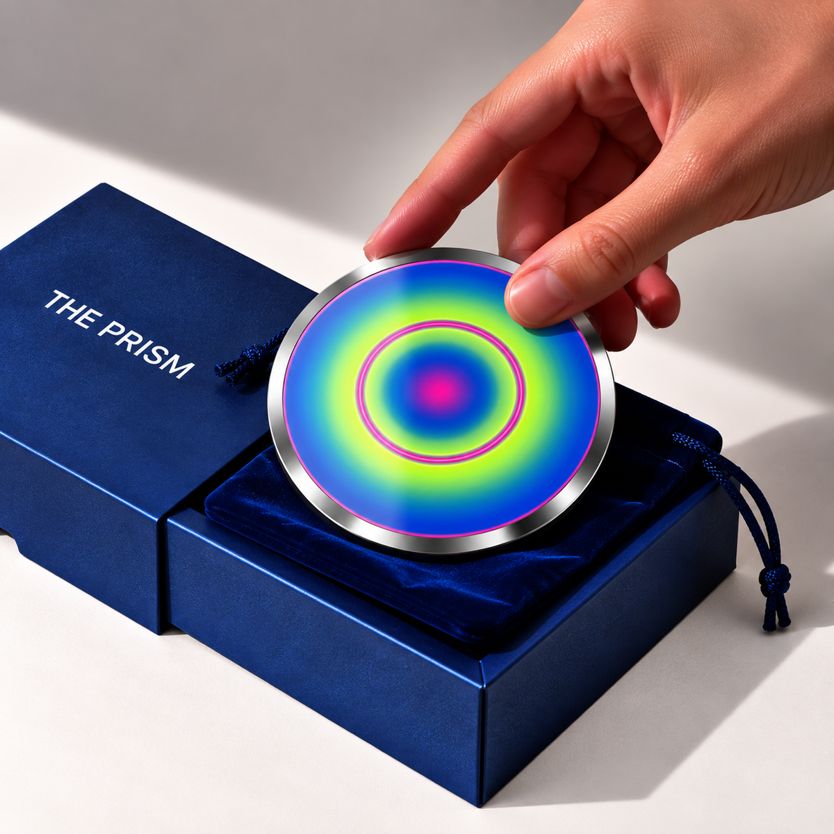 Deeply into You, Pocket Portal Dibond with THE PRISM gift box and velvet pouch