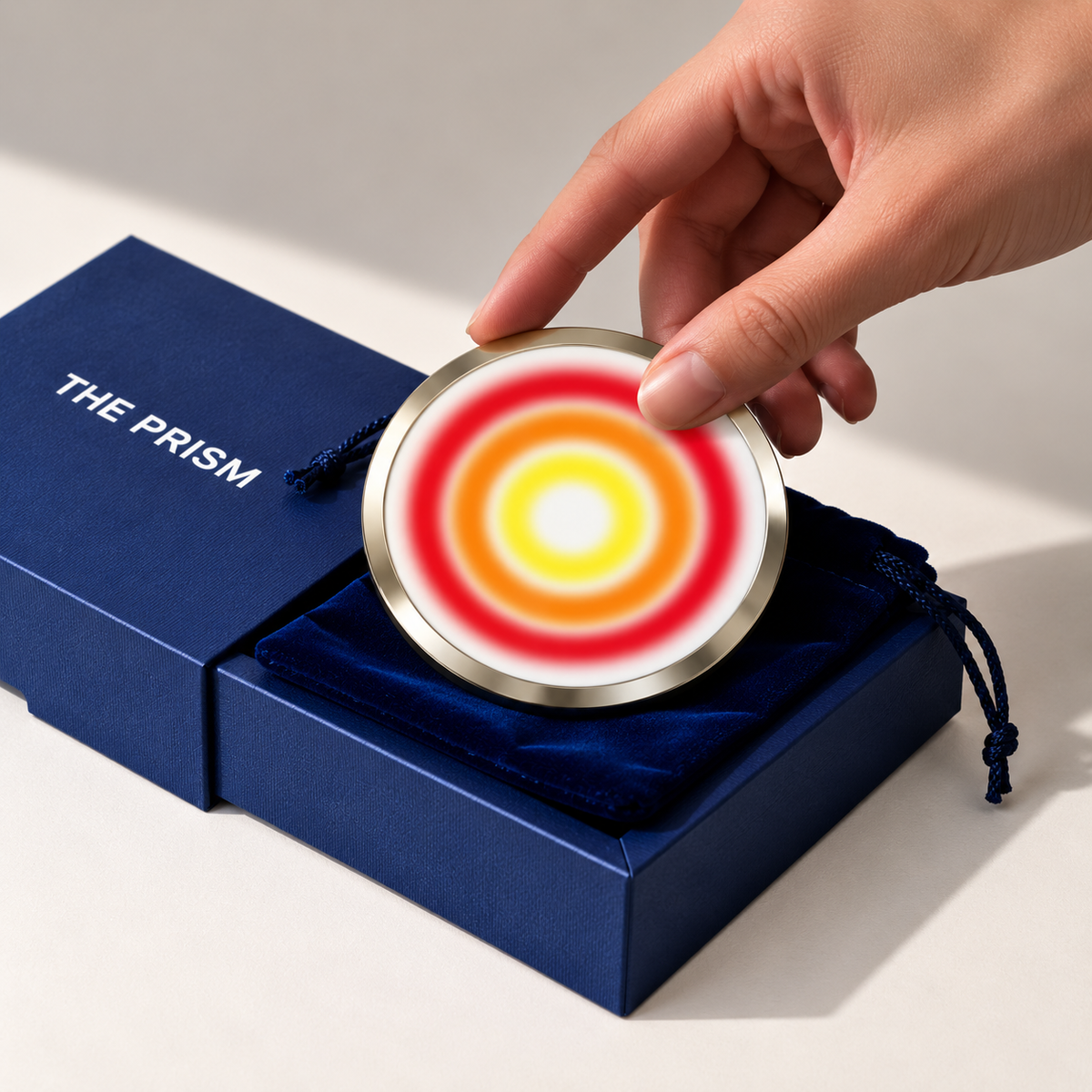 Fire - Reminder Of Your Talent, Pocket Portal Dibond with THE PRISM gift box and velvet pouch