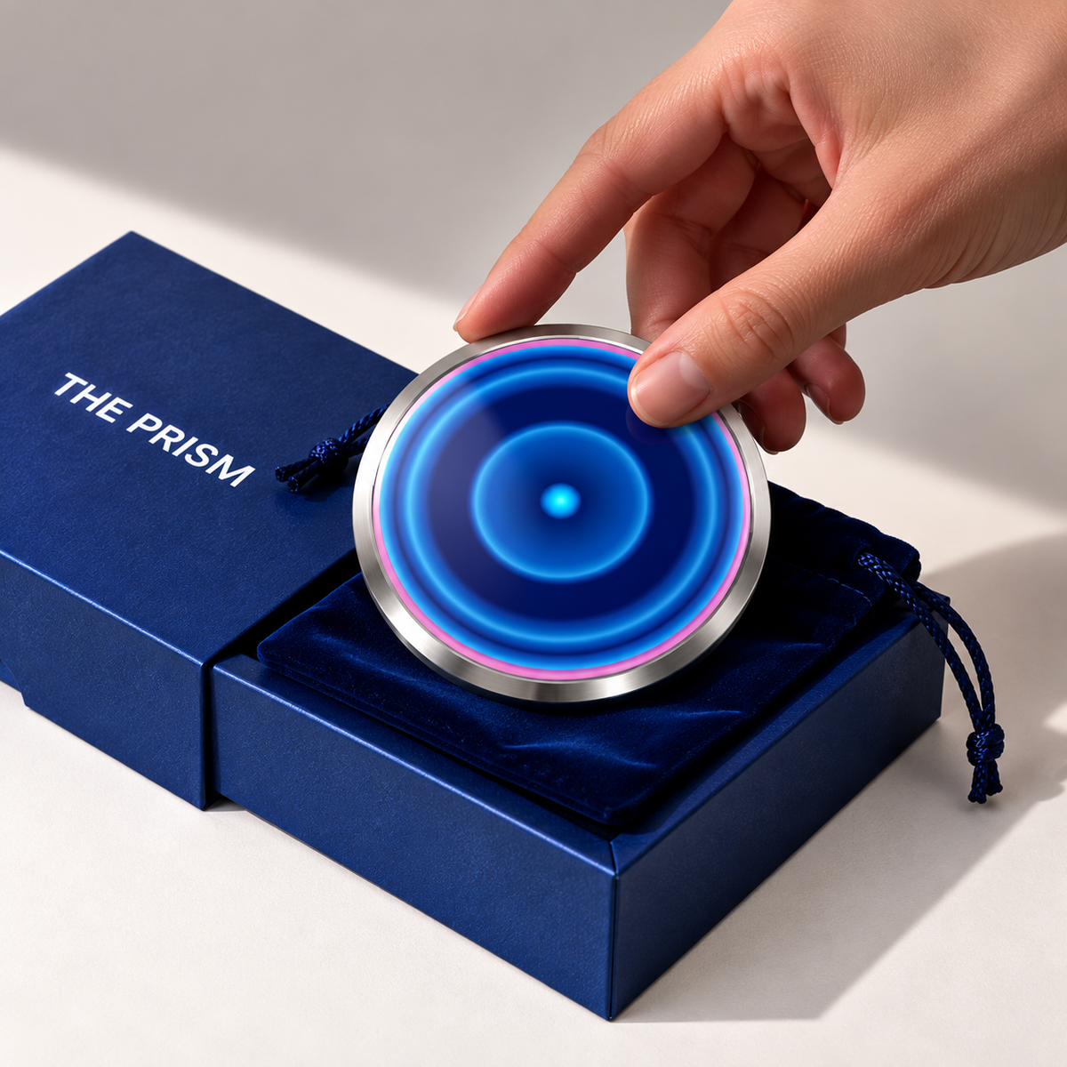 Jupiter, Pocket Portal Dibond with THE PRISM gift box and velvet pouch